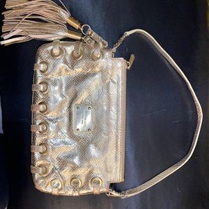 Gold Michael Kors purse/clutch